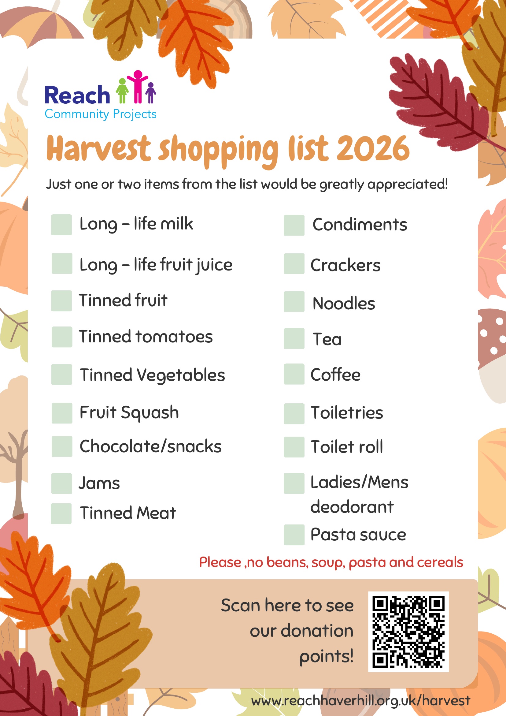 Harvest 2025 Reach